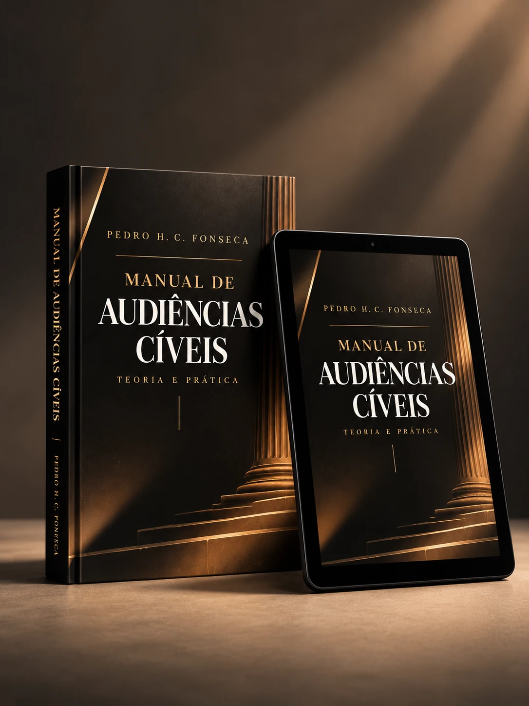 Manual de Audiências Cíveis em livro e no iPad
